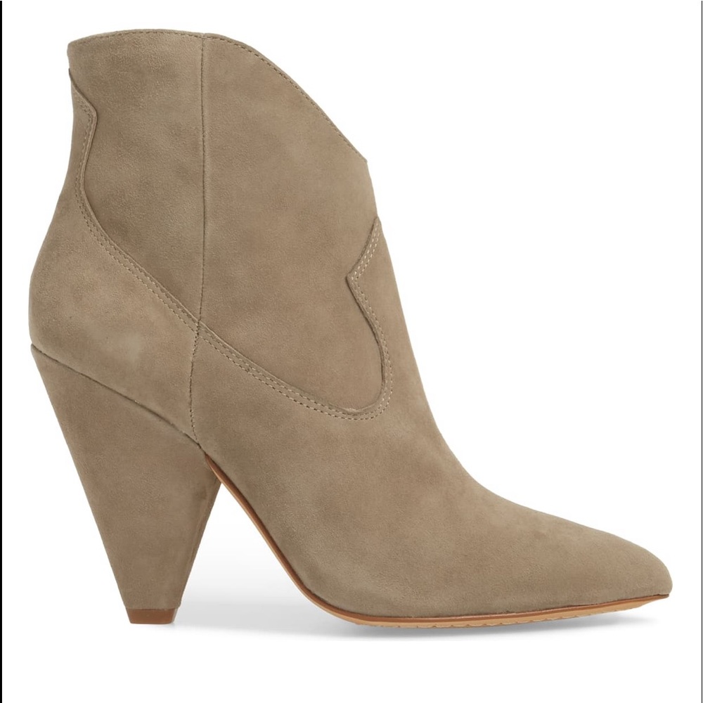 Western style ankle booties